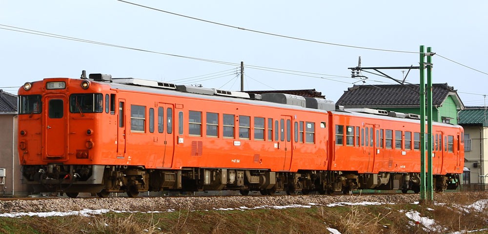 「「行ってみよう新津鉄道資料館！号」運行」の写真