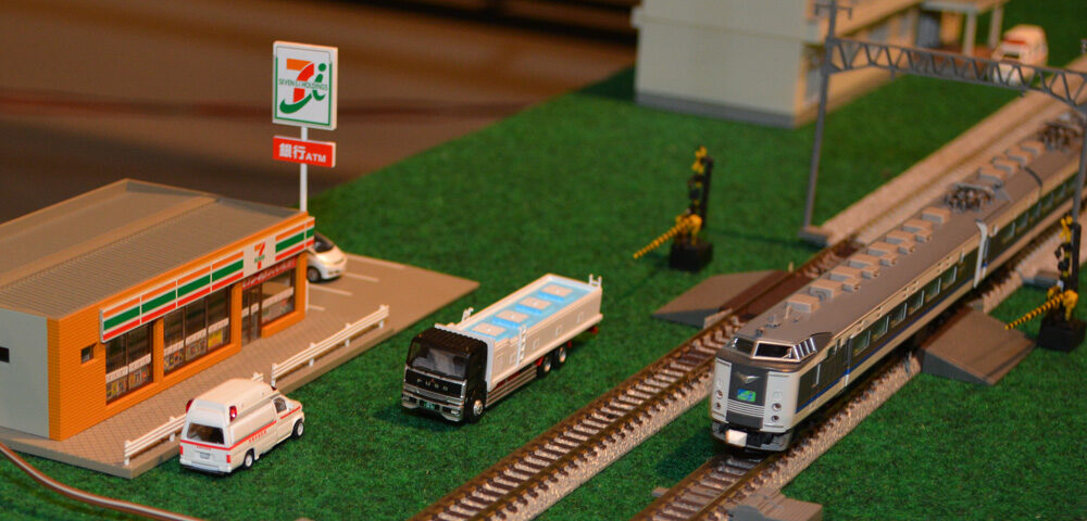 「鉄道模型走行会」の写真