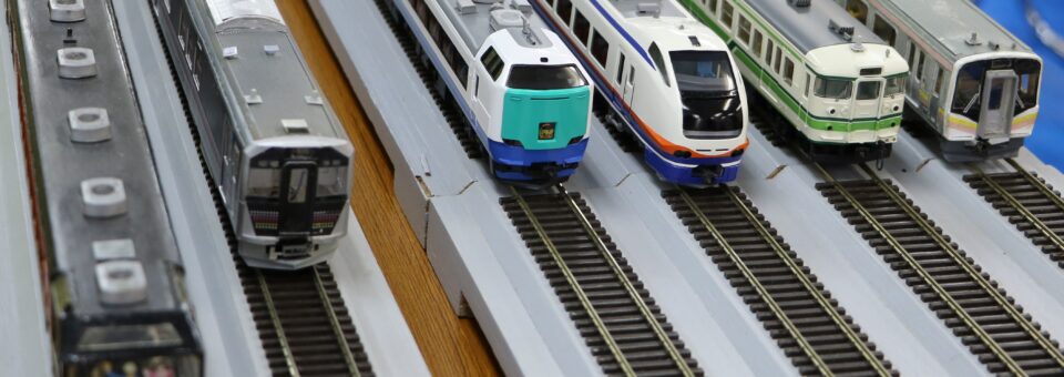 「鉄道模型走行会（萬代鉄道模型同好会）が開催されました。」の写真